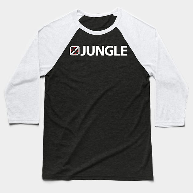 MOBA Jungle Baseball T-Shirt by SillyShirts